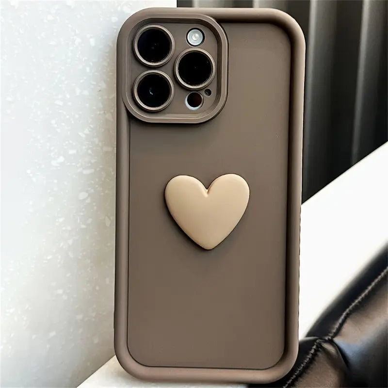 LoveCase 3D Silicone Heart Cover