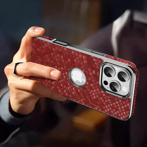 Edge Craft Premium Leather iPhone Case