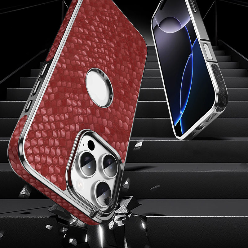 Edge Craft Premium Leather iPhone Case