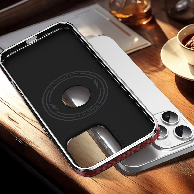Edge Craft Premium Leather iPhone Case