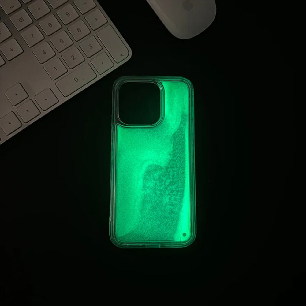 Liquid Glow Sand iPhone Case