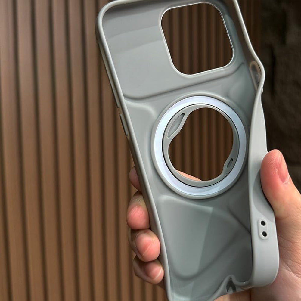 3D Luxury Magnetic Silicone Case – iPhone Series