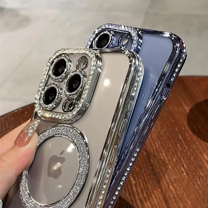 Bling Chrome Crystal Case