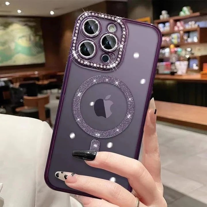 Bling Chrome Crystal Case