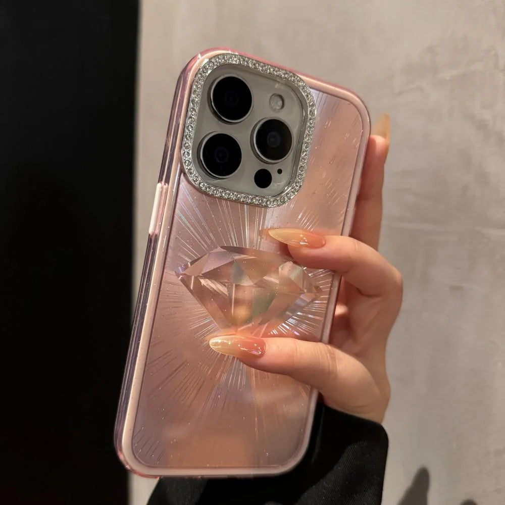Prism Wave Aura iPhone Case