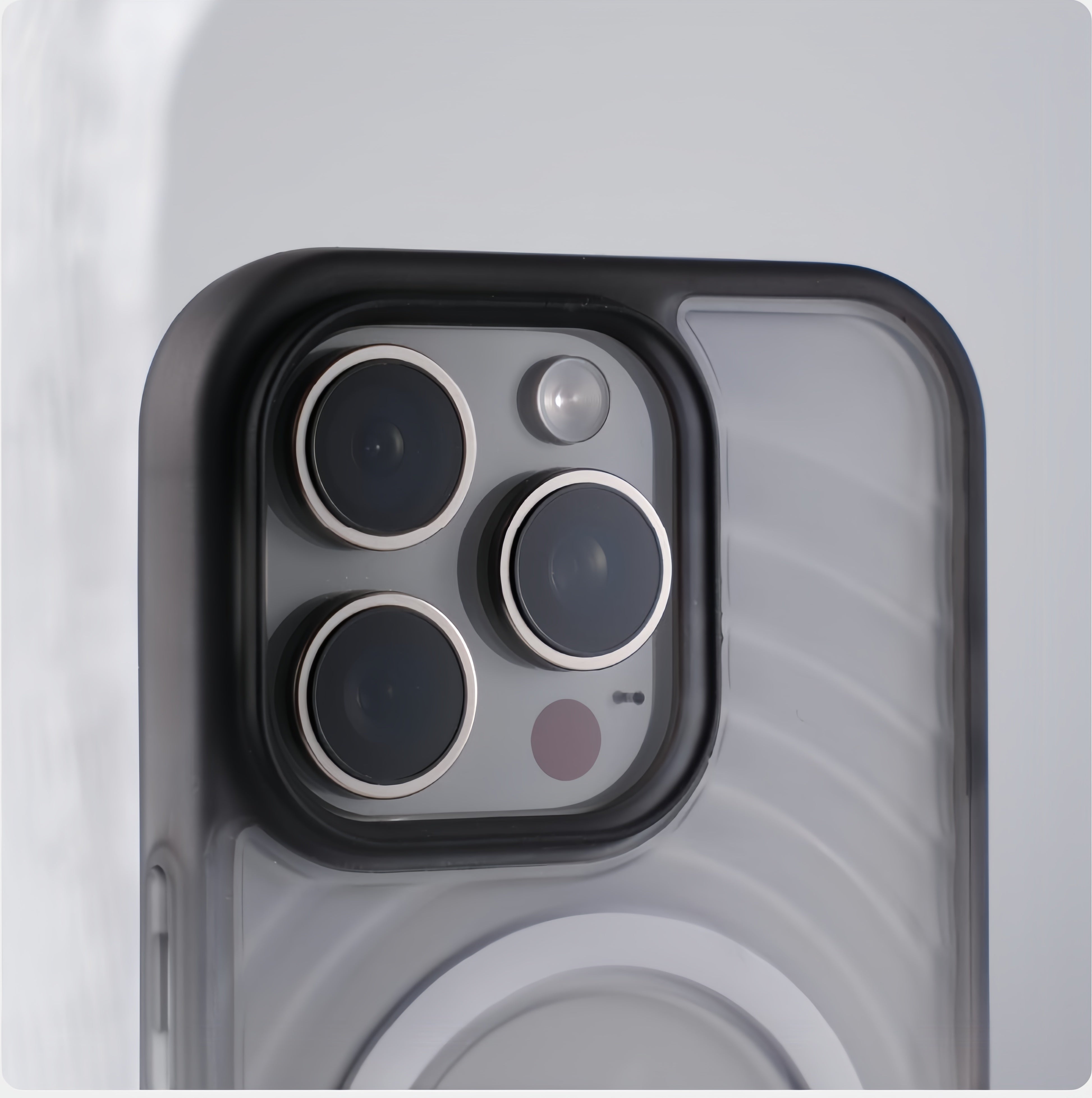 Gradient Two-Tone Frame iPhone Case