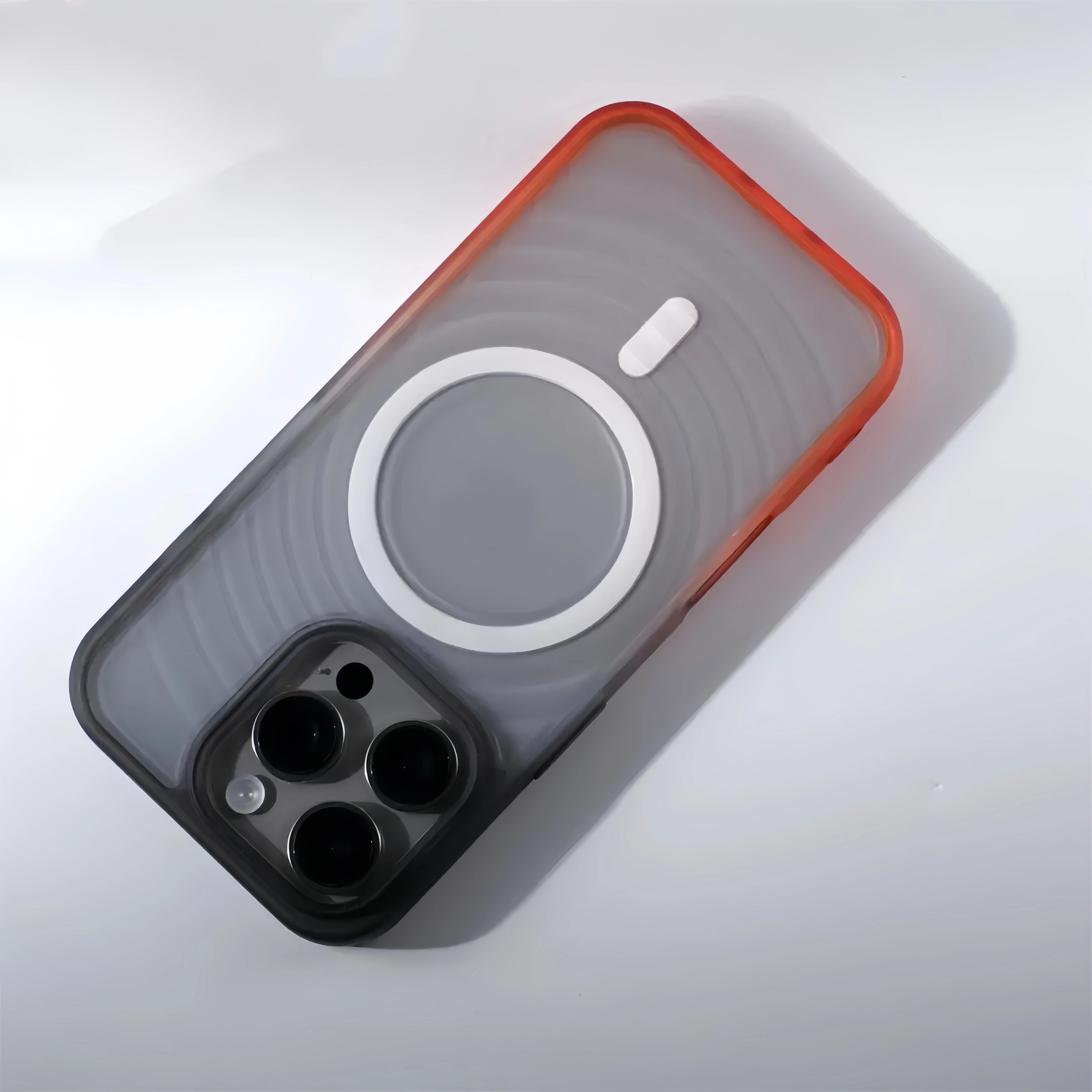 Gradient Two-Tone Frame iPhone Case