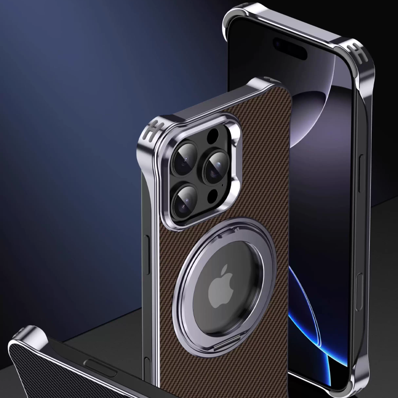 Carbon Spin MagSafe Armor iPhone Case