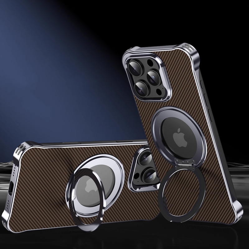Carbon Spin MagSafe Armor iPhone Case