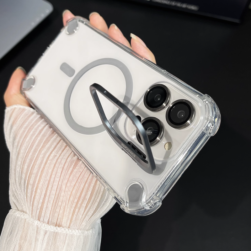 CrystalAir MagSafe Stand iPhone Case