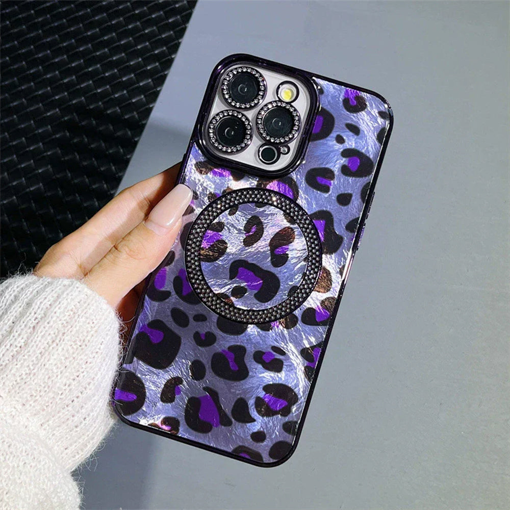SparkRing Leopard iPhone Case