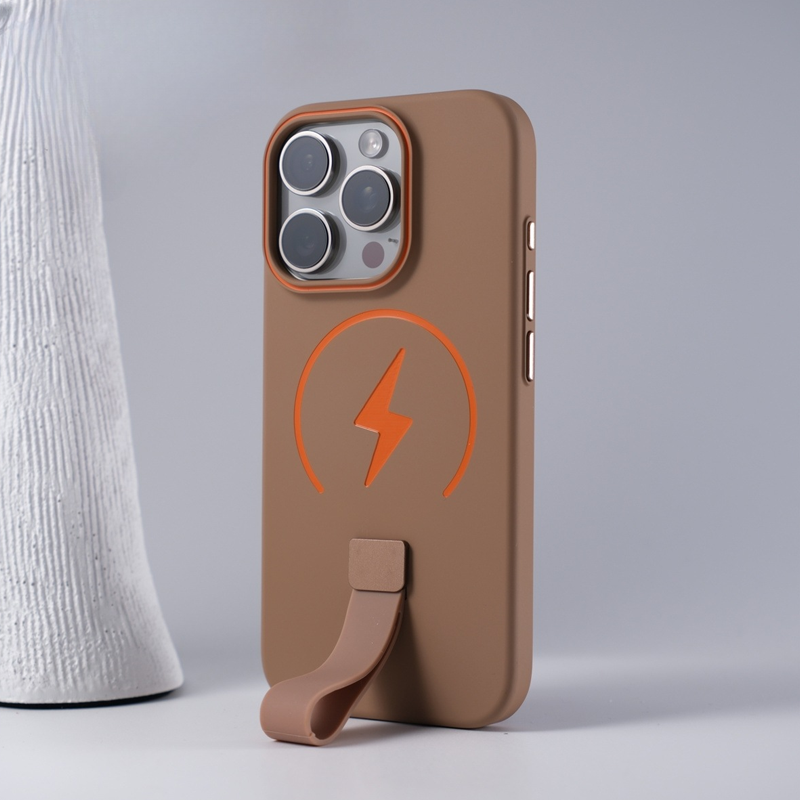 Skin Feel Velvet Magnetic iPhone Case