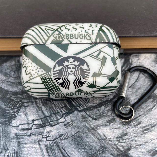 Starbucks Glossy Silicone Airpods Case Cover