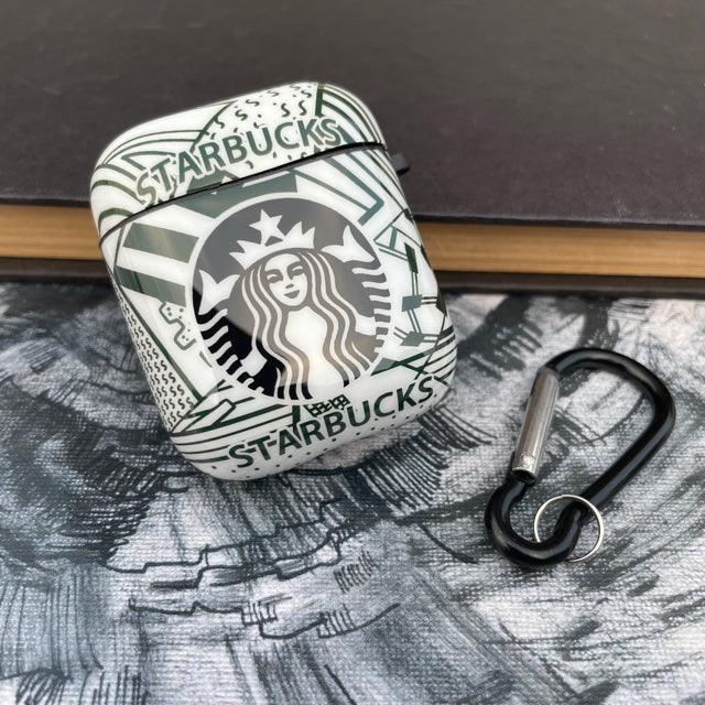 Starbucks Glossy Silicone Airpods Case Cover