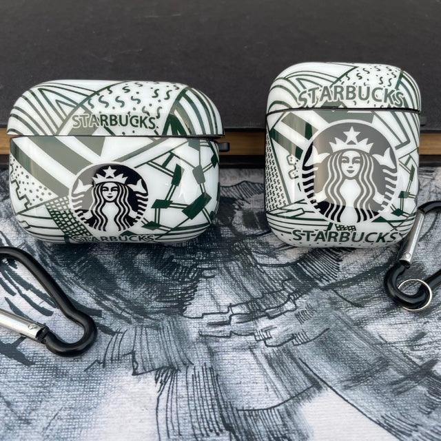 Starbucks Glossy Silicone Airpods Case Cover