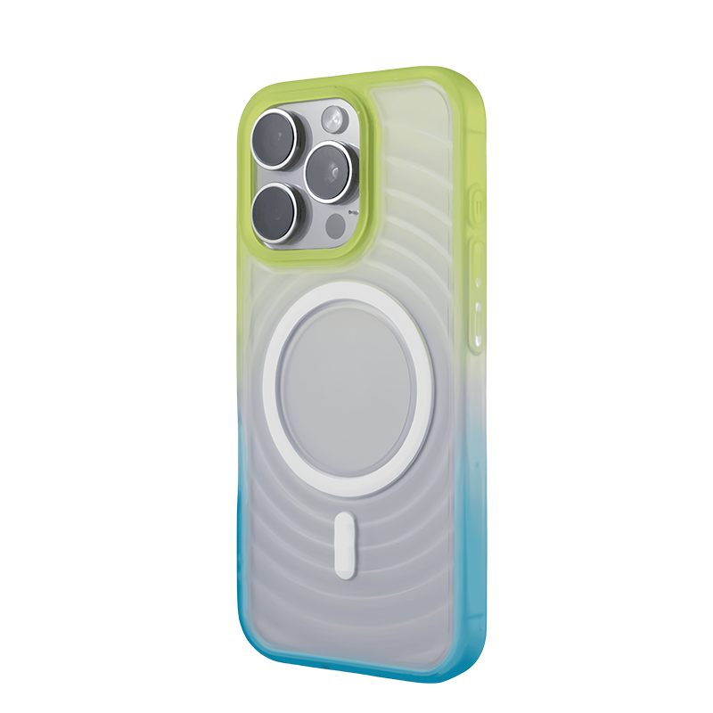 Gradient Two-Tone Frame iPhone Case