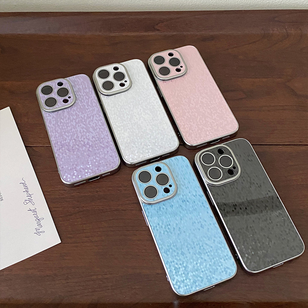 Laser Sequin Diamond iPhone Case