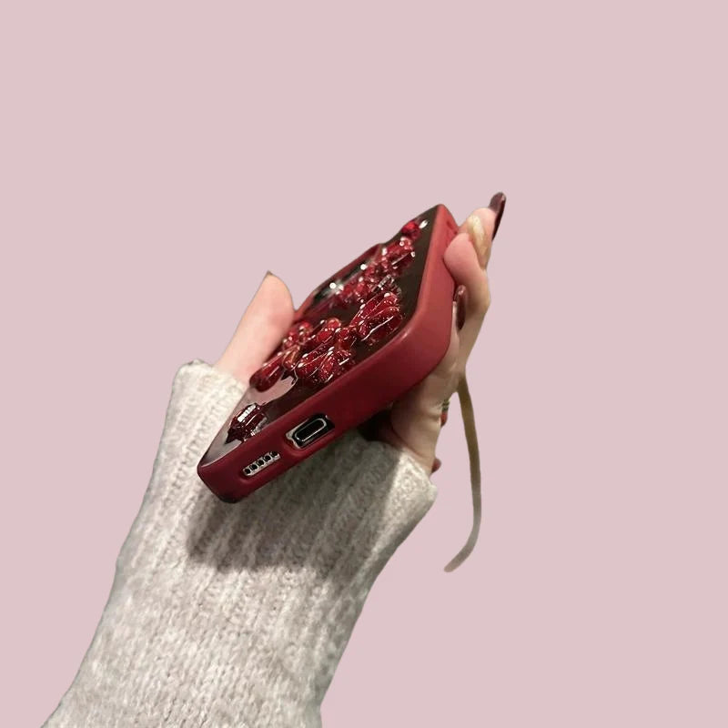 Crimson Heritage Leather Case