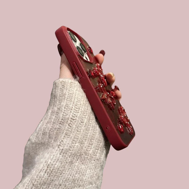 Crimson Heritage Leather Case