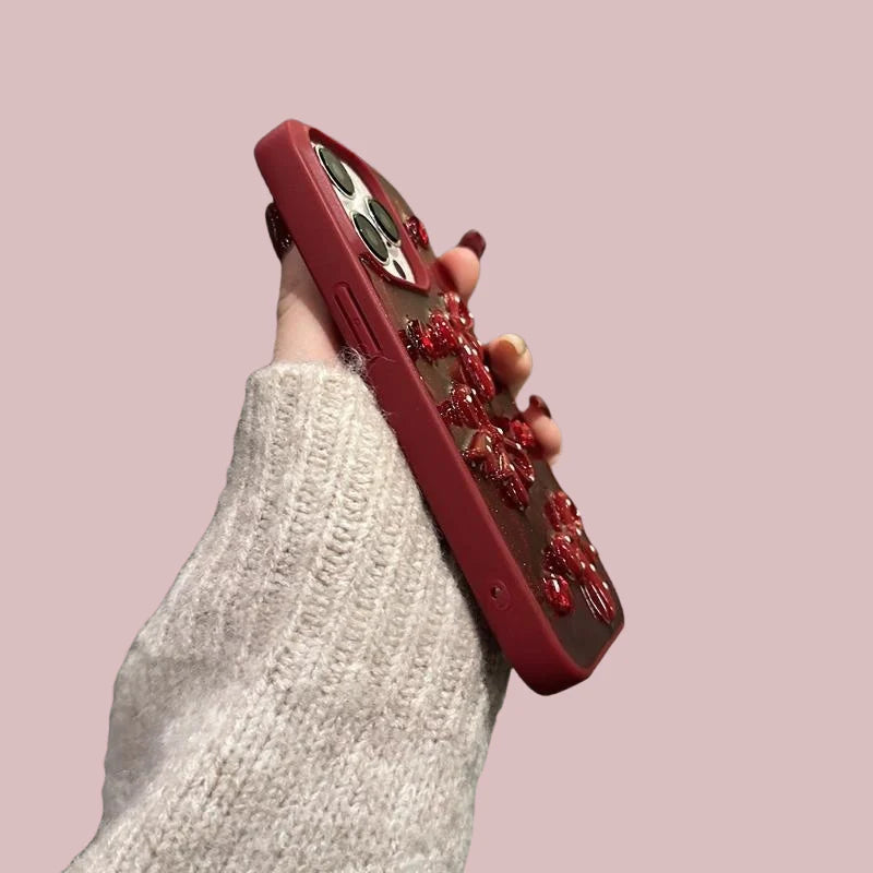 Crimson Heritage Leather Case