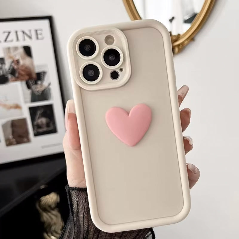 LoveCase 3D Silicone Heart Cover