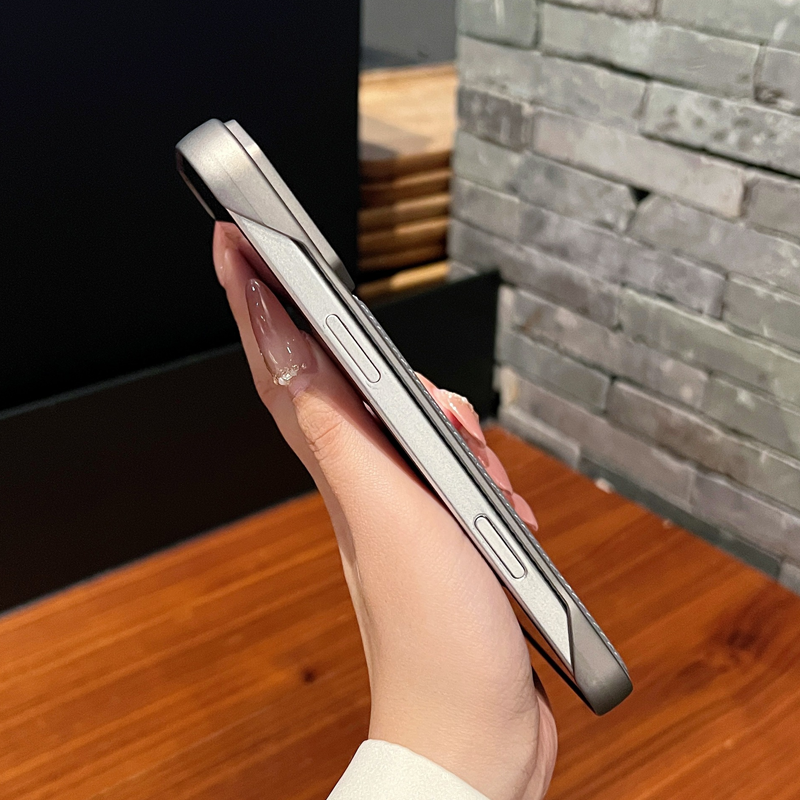 Luxe Scent Leather Frame iPhone Case